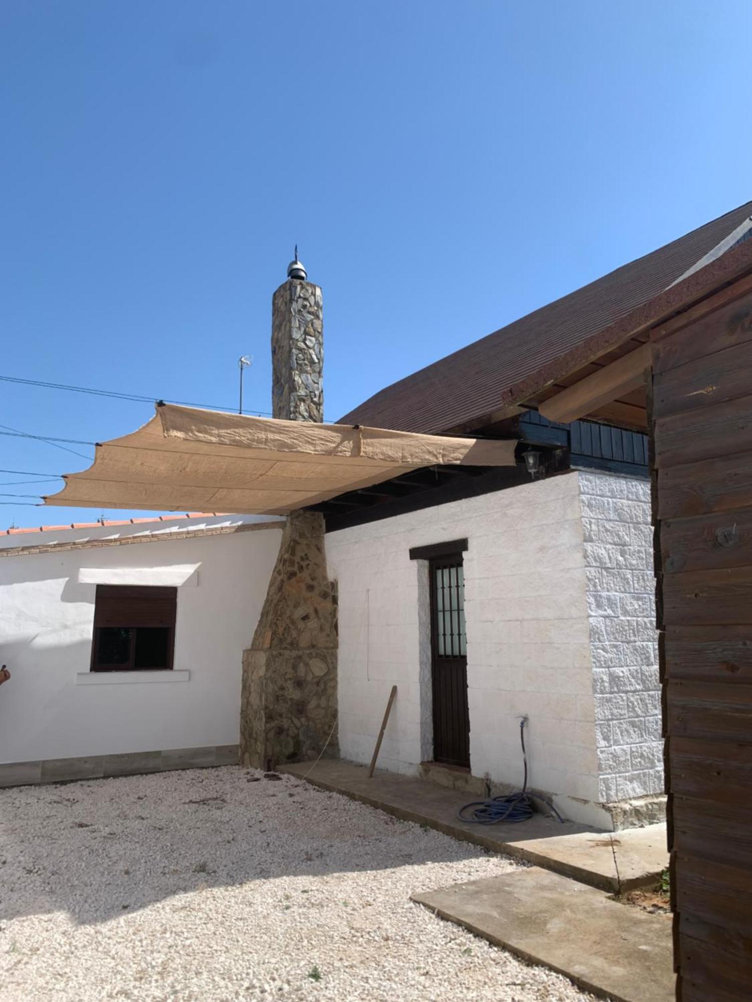 Cabana Rustica La Pililla Pilas Exterior photo