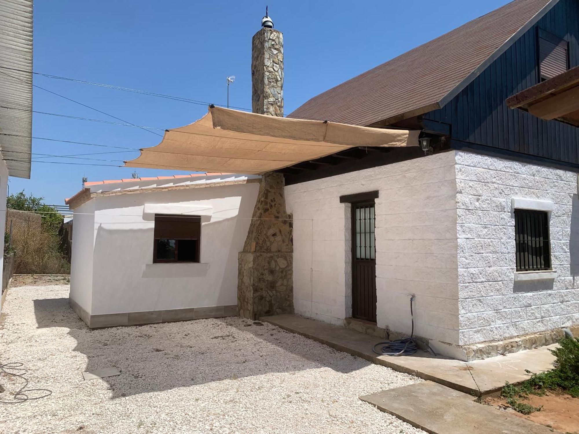 Cabana Rustica La Pililla Pilas Exterior photo
